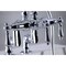 Kingston Brass CC6014T1 Clawfoot Tub Faucet with Hand Shower, Polished Chrome CC6014T1 - alternate 6